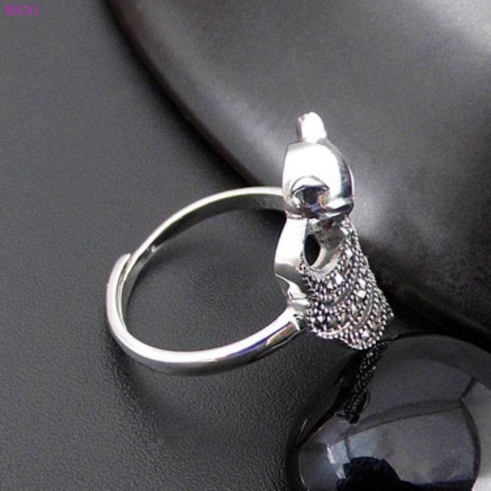 Le Renard Roux Taille ajustable Bague Queue de Renard