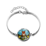 Le Renard Roux Bracelet Argent Renard Enfant