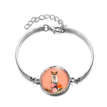 Le Renard Roux Bracelet Argent Renard Enfant