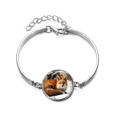 Le Renard Roux Style 25 Bracelet Argent Renard Enfant