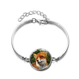 Le Renard Roux Style 1 Bracelet Argent Renard Enfant