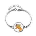 Le Renard Roux Style 7 Bracelet Argent Renard Enfant