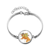 Le Renard Roux Style 7 Bracelet Argent Renard Enfant