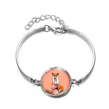 Le Renard Roux Style 23 Bracelet Argent Renard Enfant