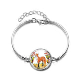 Le Renard Roux Style 20 Bracelet Argent Renard Enfant