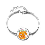 Le Renard Roux Style 21 Bracelet Argent Renard Enfant