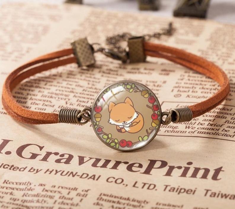 Le Renard Roux Bracelet Enfant Renard