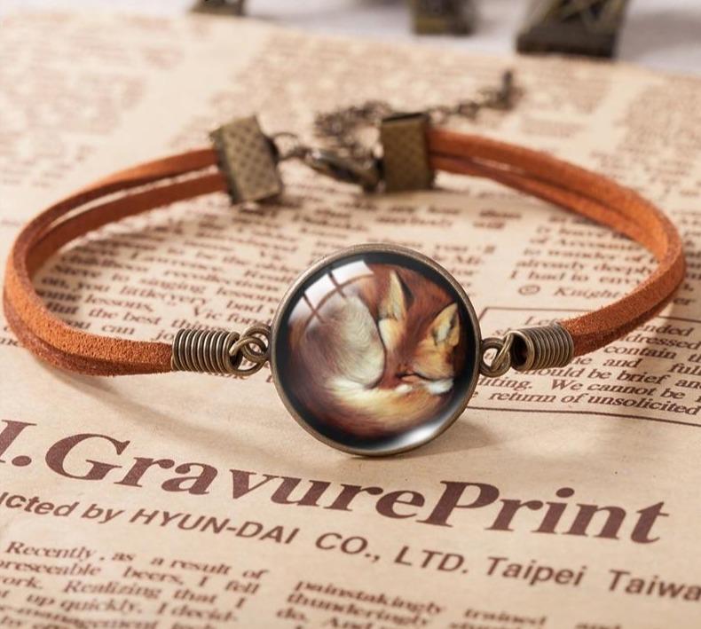 Le Renard Roux Bracelet Enfant Renard