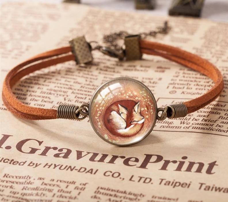 Le Renard Roux Bracelet Enfant Renard