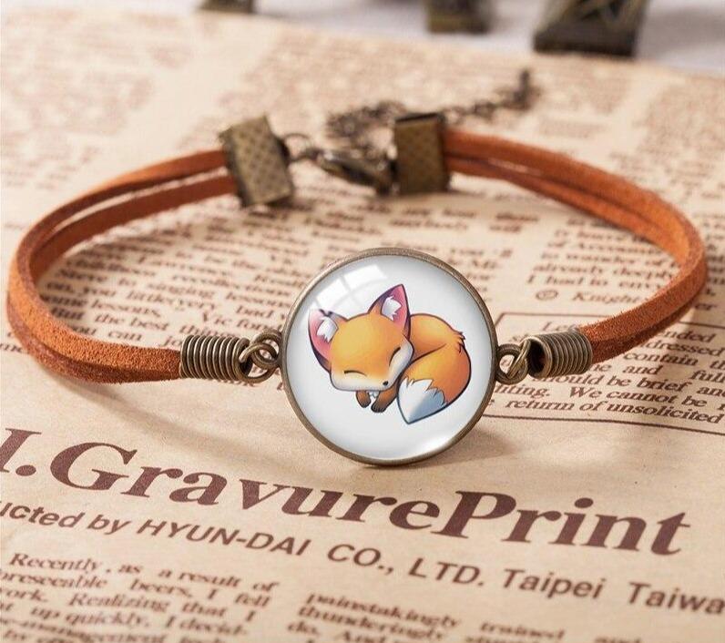 Le Renard Roux Style 1 Bracelet Enfant Renard