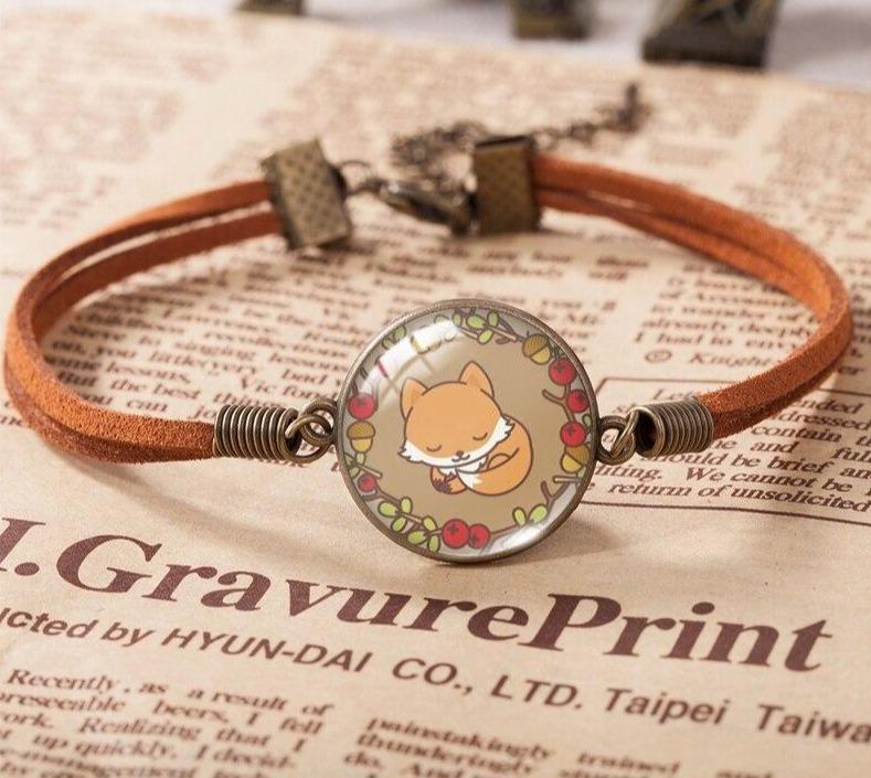 Le Renard Roux Style 6 Bracelet Enfant Renard