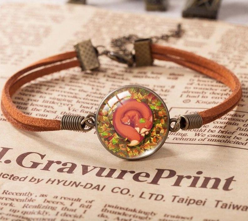 Le Renard Roux Style 4 Bracelet Enfant Renard