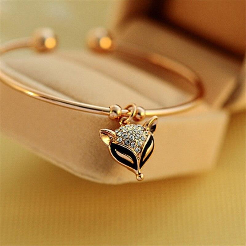 Le Renard Roux gold Bracelet Jonc Renard