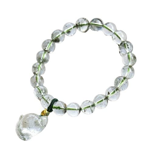 Green Fox Pearl Armbånd