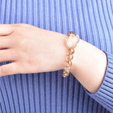 Le Renard Roux gold hair Bracelet Renard En Cristal Doré