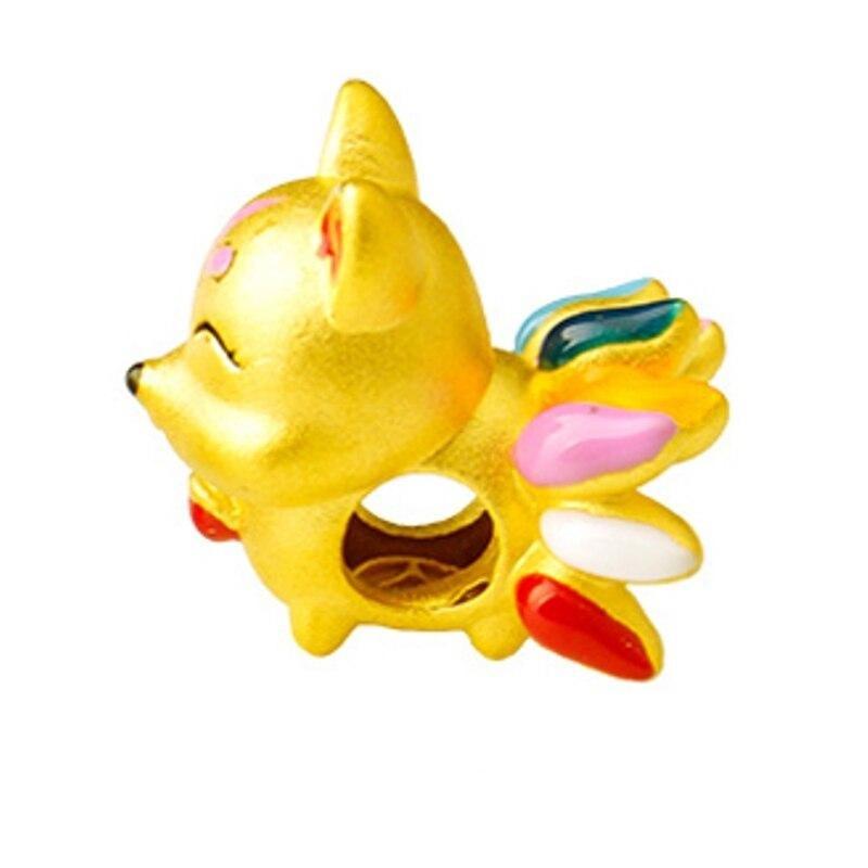 Le Renard Roux Bracelet Renard En Or 24k