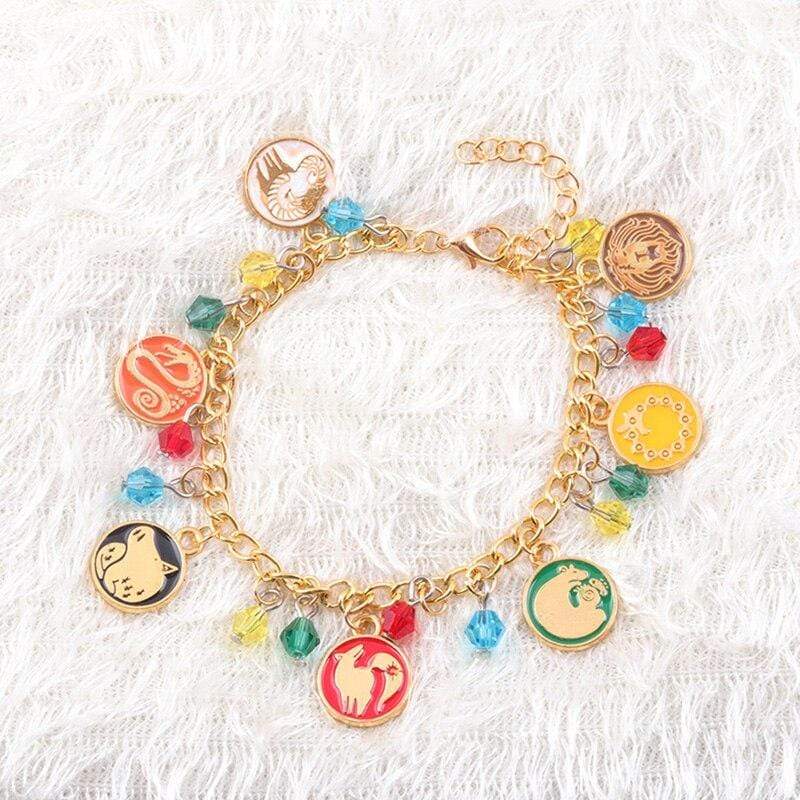 Le Renard Roux Plaqué Or Bracelet Renard Original