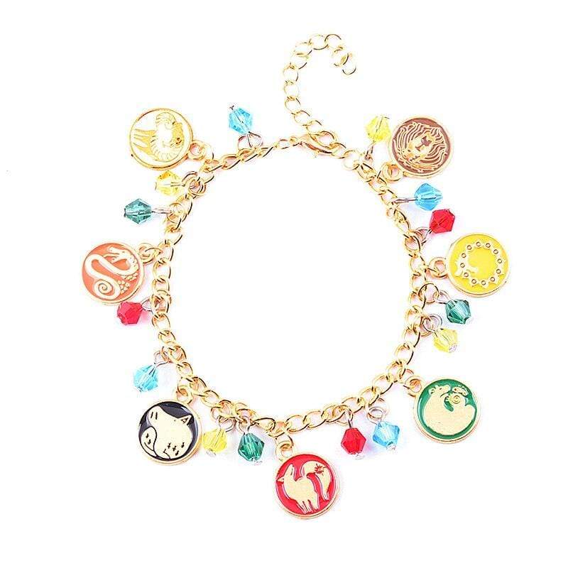 Le Renard Roux Plaqué Or Bracelet Renard Original