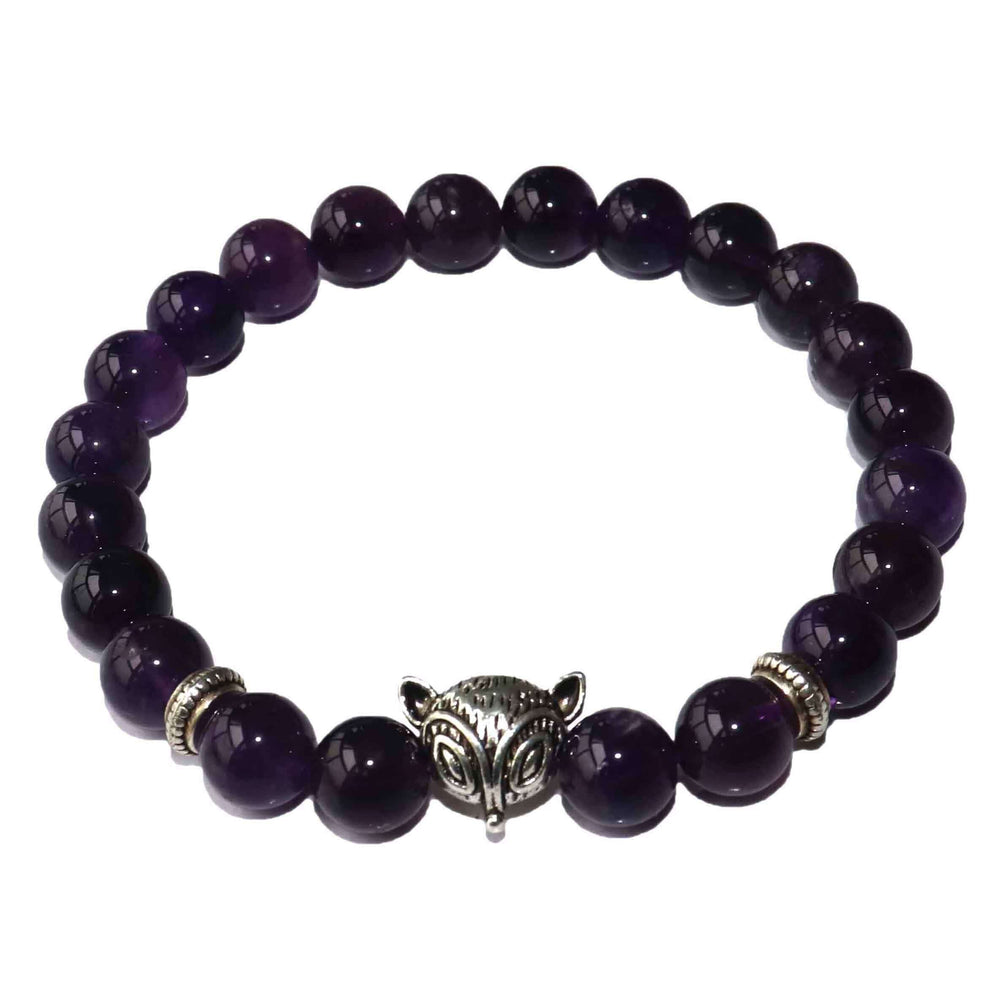 Le Renard Roux Bracelet Renard Pierres Naturelles