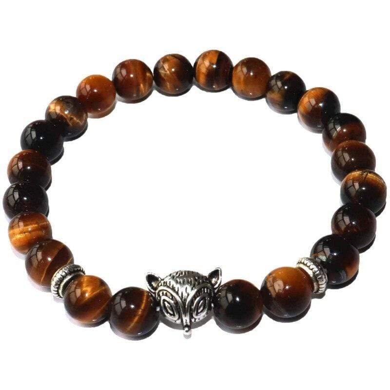 Le Renard Roux Bracelet Renard Pierres Naturelles