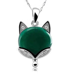 Le Renard Roux Option Collier Argent Renard