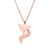 Le Renard Roux necklace Collier Fin Renard