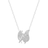 Le Renard Roux Argent Collier Renard En Or Rose