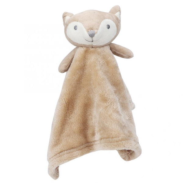 Doudou Plat Lilliputiens Renard - Orange, Blanc, Noir - Tout Doux