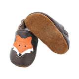 Foxhead Leather Slippers