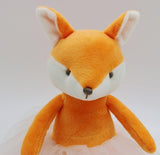 Le Renard Roux Taille 32cm Peluche Renard Tutu