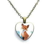 Le Renard Roux Style 4 Renard Collier Pour Enfant