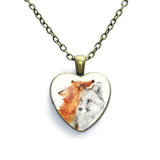 Le Renard Roux Style 7 Renard Collier Pour Enfant