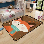 Le Renard Roux Tapis Enfant Renard