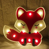 Le Renard Roux Fox-Red Veilleuse Led Renard